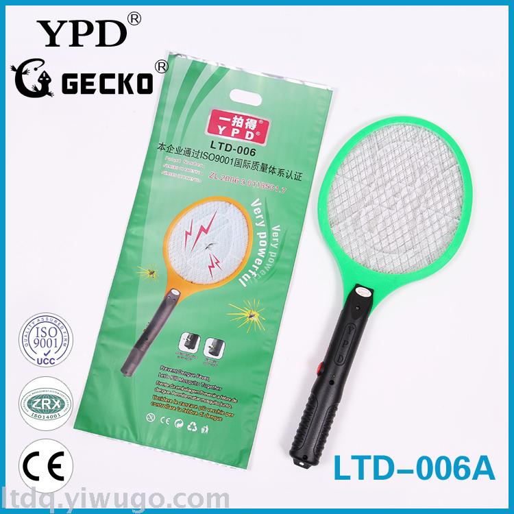 YPD Brand LTD-006A Exported to Europe Brazil Extended Plug Rechargeable Electric Mosquito Swatter