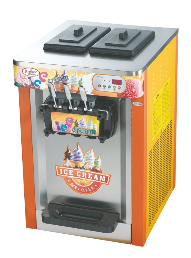 New 3 Head TableTop Soft Ice Cream Yogurt Machine
