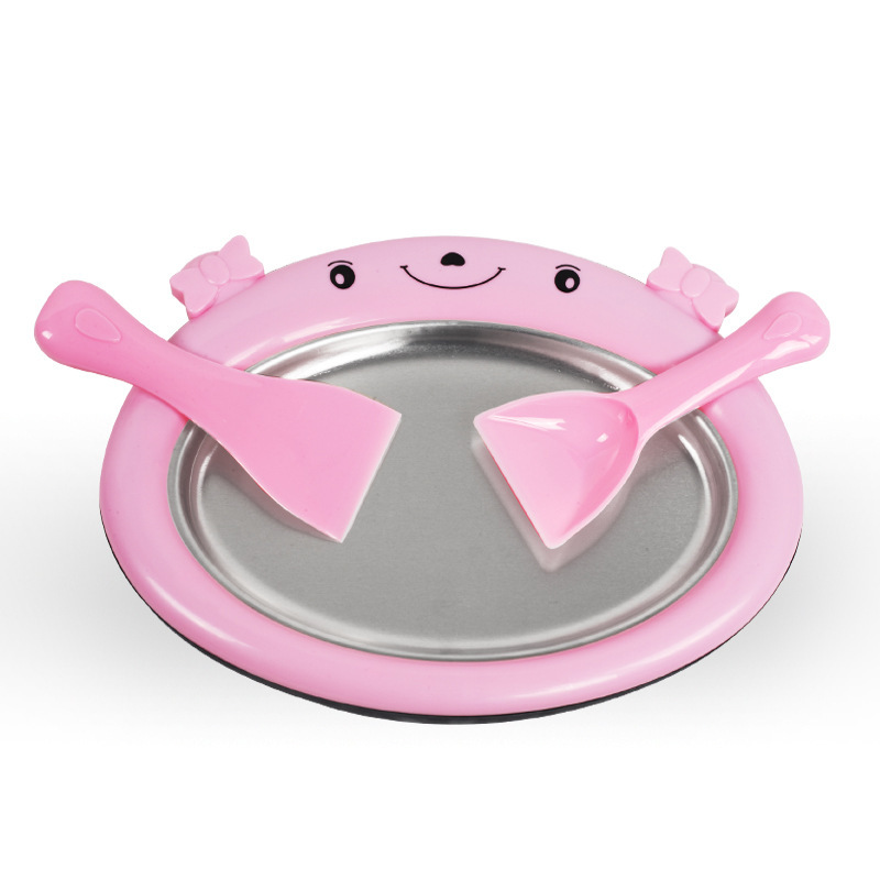 Fried Ice Machine Household Small Mini Fried Yogurt Machine Children DIY Homemade Ice Cream Fryer Ice Plate