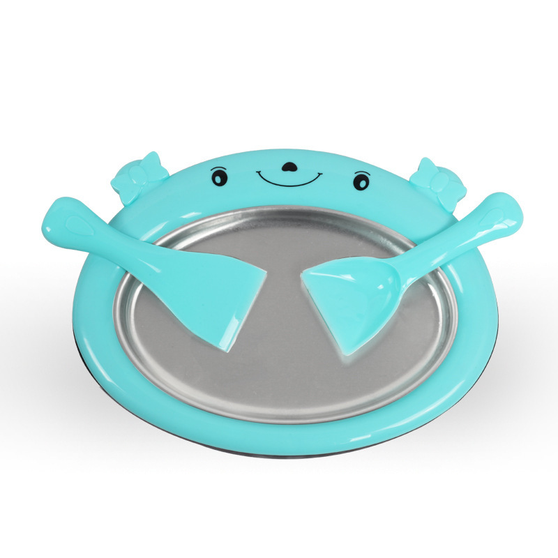 Fried Ice Machine Household Small Mini Fried Yogurt Machine Children DIY Homemade Ice Cream Fryer Ice Plate