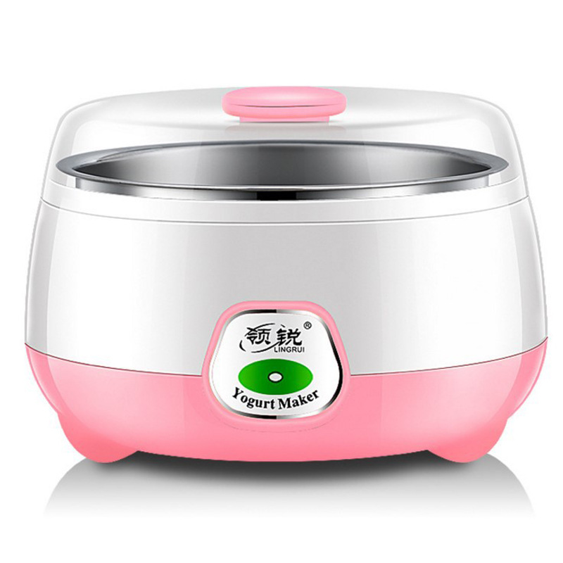 Lingrui Household Automatic Yogurt Machine Small Fermenter Mini Cup-Dividing Multi-Function Yogurt Machine
