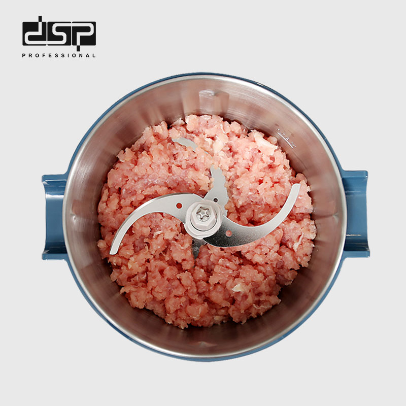 DSP Dansong 2L stainless steel household small multi-function food supplement cooking machine mixing minced meat grinder