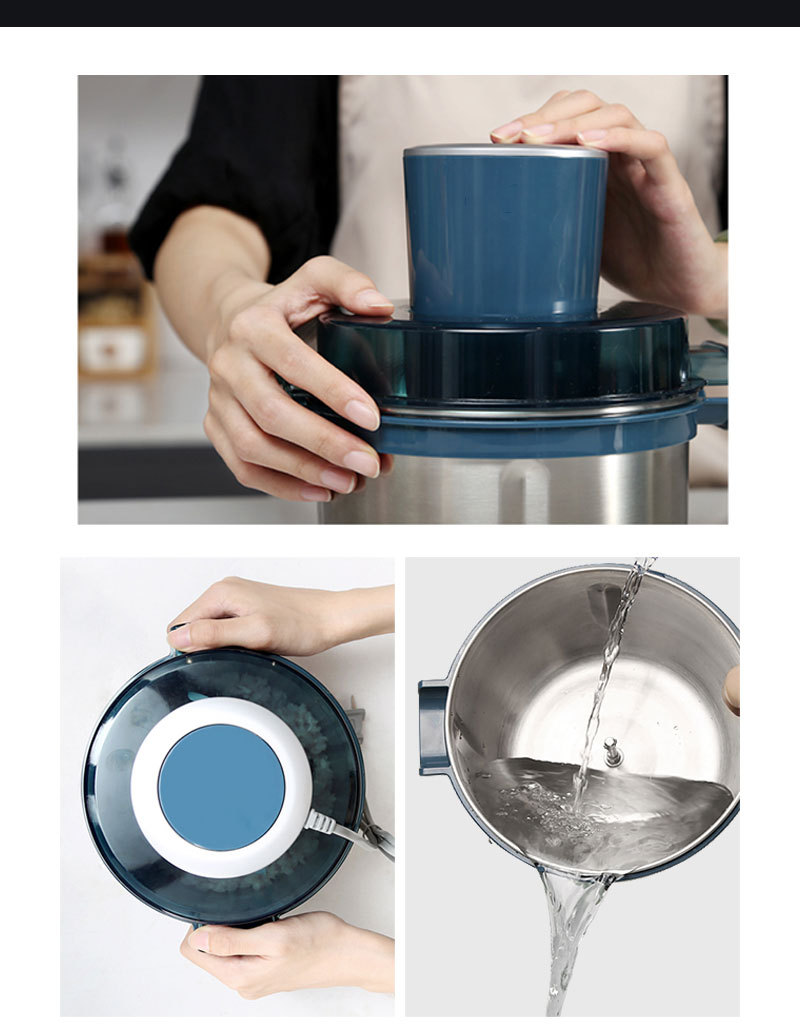 DSP Dansong 2L stainless steel household small multi-function food supplement cooking machine mixing minced meat grinder