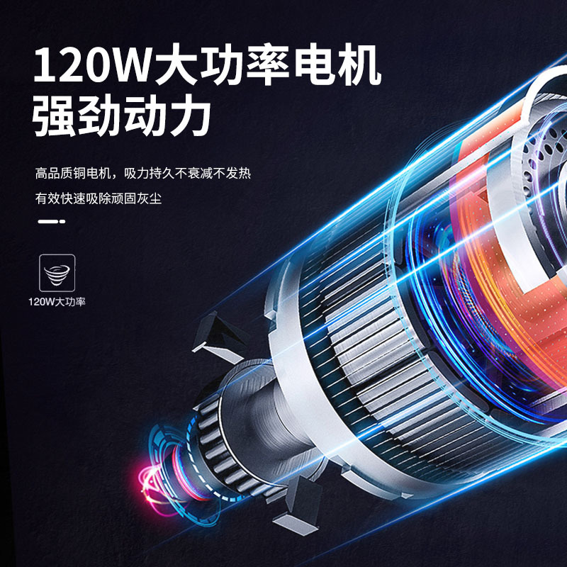 Car Cleaner Wireless Car Handheld Portable Vacuum Cleaner Car High Power Small Household Utensils Vacuum Cleaner