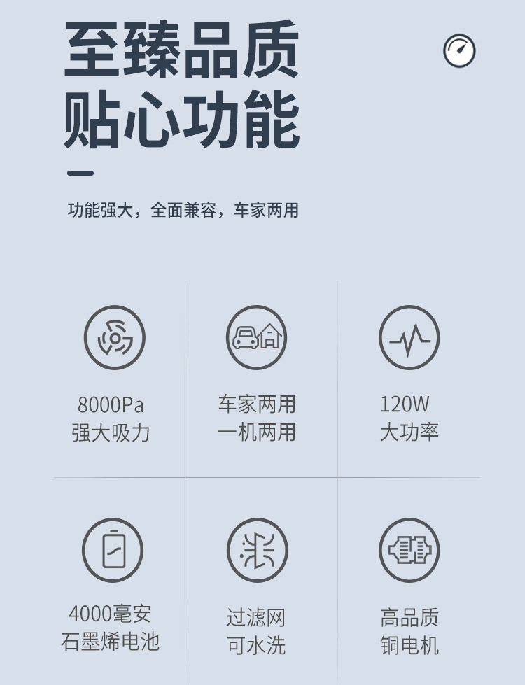 Car Cleaner Wireless Car Handheld Portable Vacuum Cleaner Car High Power Small Household Utensils Vacuum Cleaner