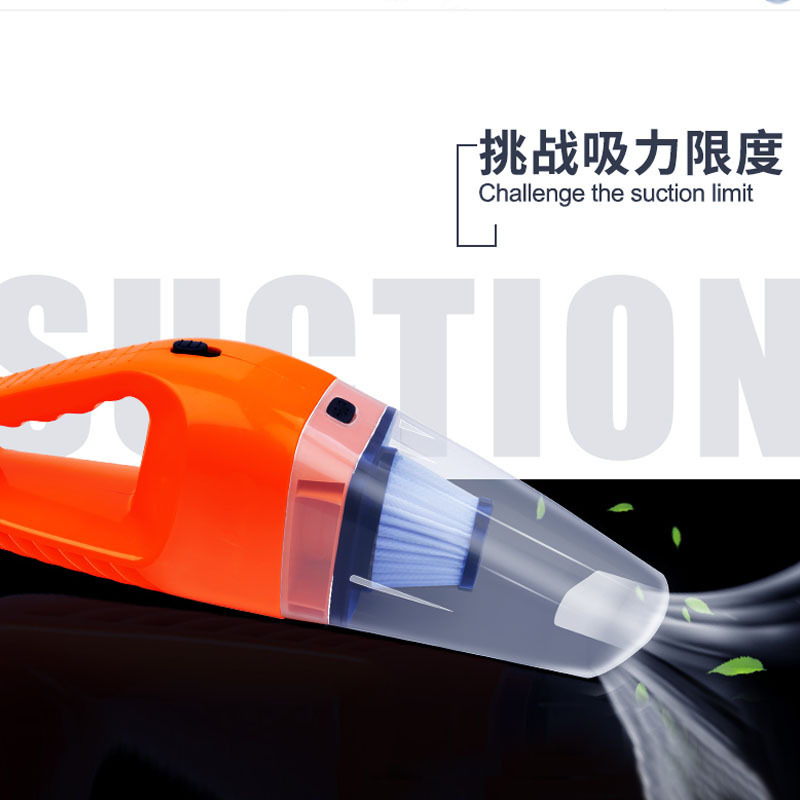 Car Cleaner Car Small Automobile Vacuum Cleaner Car Strong Dedicated Dual-Use Handheld Suction High Power