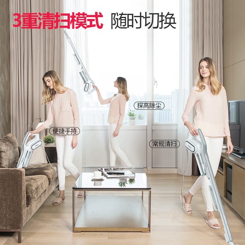 Vacuum Cleaner Dx700 Household Large Suction Hand-Held Mite Removal Cat Hair a Suction Machine Powerful Car High Power