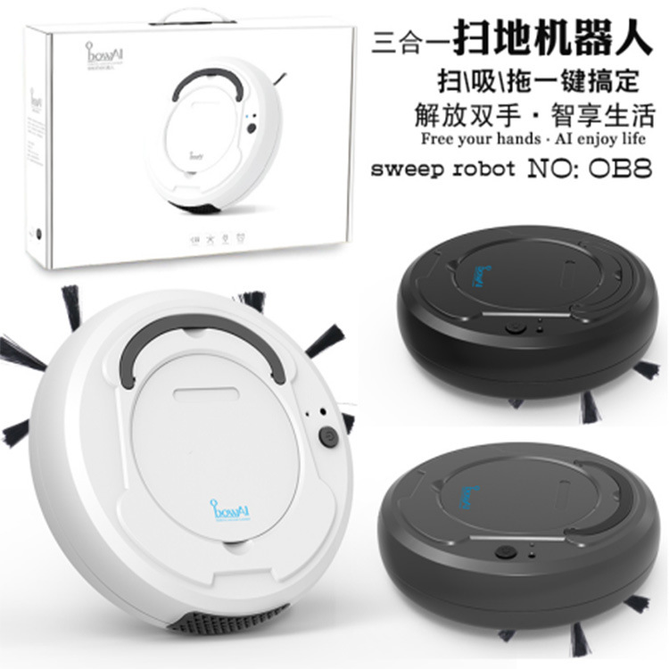 Intelligent Cleaning Robot Vacuum Cleaner Household Charging ThreeinOne Sweeping Robot Household Appliance Gift Whole