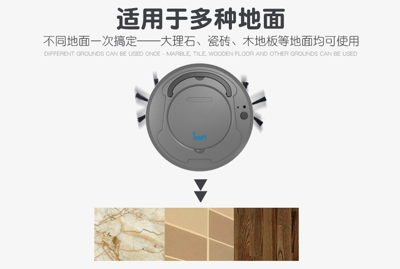 Intelligent Cleaning Robot Vacuum Cleaner Household Charging ThreeinOne Sweeping Robot Household Appliance Gift Whole Intelligent Cleaning Robot Vacuum Cleaner Household Charging ThreeinOne Sweeping Robot Household Appliance Gift Whole