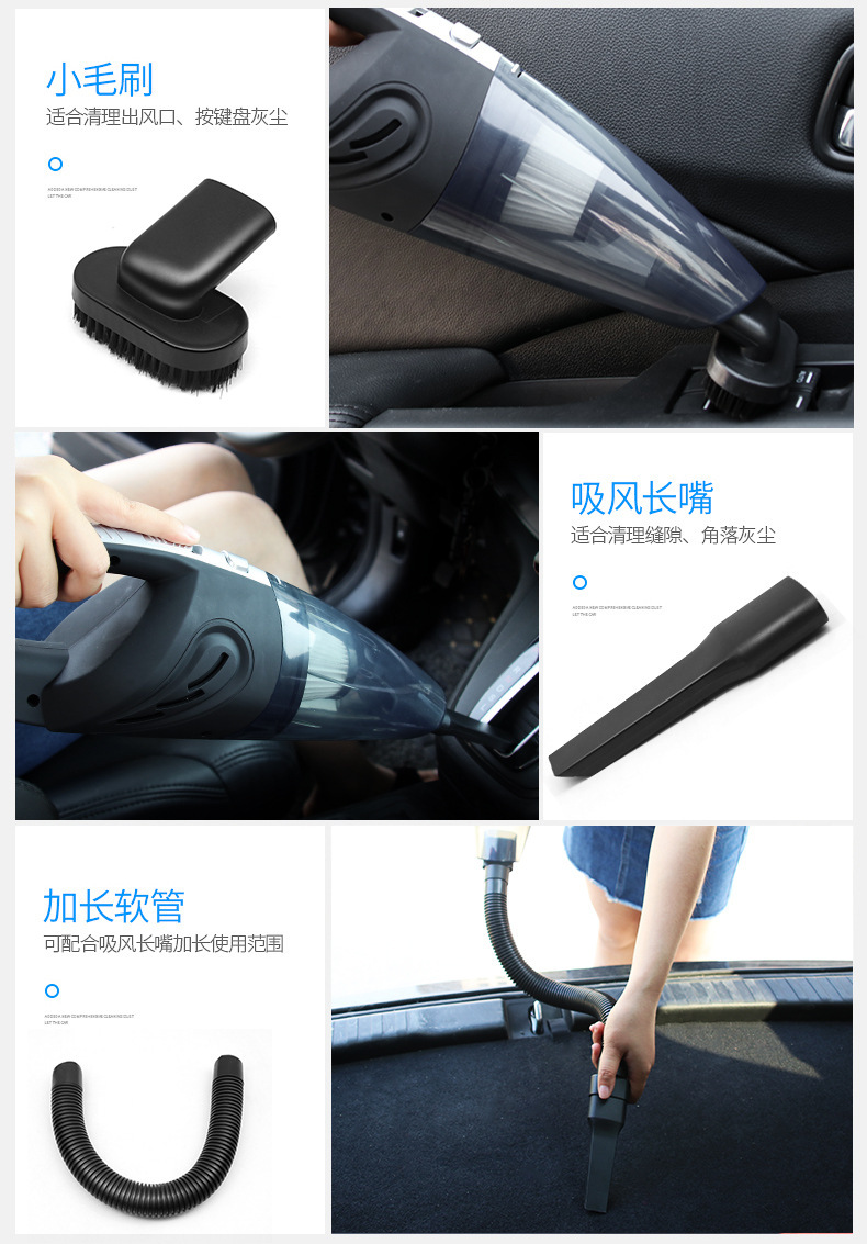 Car Cleaner Portable Wireless Charging Car Wet and Dry Vacuum Cleaner Household Handheld High-Power Vacuum Cleaner Car Cleaner Portable Wireless Charging Car Wet and Dry Vacuum Cleaner Household Handheld High-Power Vacuum Cleaner