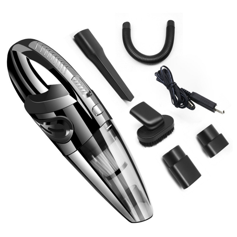 Rundong Car Cleaner Wireless Car Charger Wet and Dry Vacuum Cleaner Household Handheld High-Power Vacuum Cleaner 6053