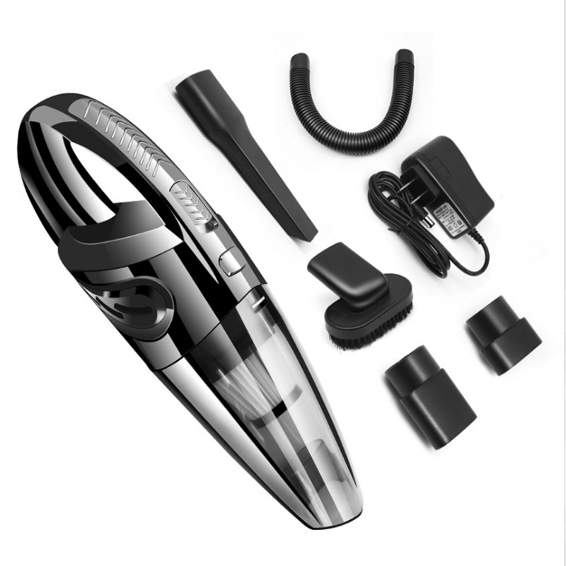 Rundong Car Cleaner Wireless Car Charger Wet and Dry Vacuum Cleaner Household Handheld High-Power Vacuum Cleaner 6053