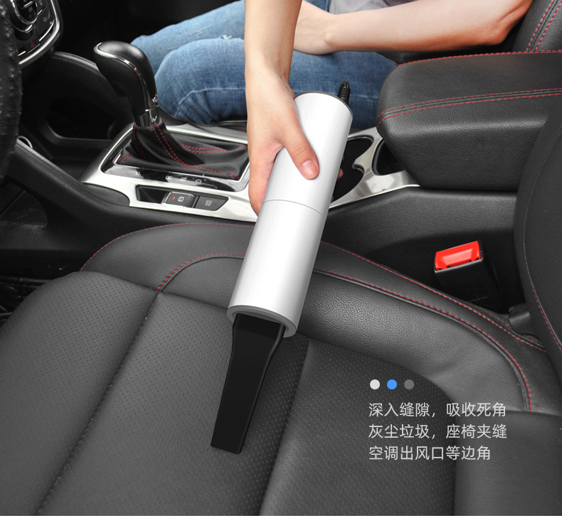 Car Vacuum Cleaner 12V High Performance Rate 120W Wet and Dry Car Vacuum Cleaner Handheld Dust Removal Powerful Small