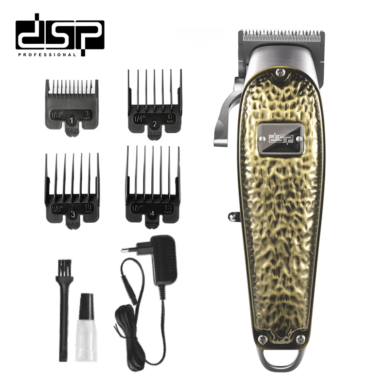 DSPHousehold Electric Hair Clipper Long Endurance Stainless Steel Cutter Head Electric Clipper No Stuck Hair 90398