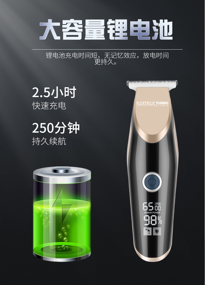 Komex (Komex) km-288 oil head electric hair clipper electric hair clipper