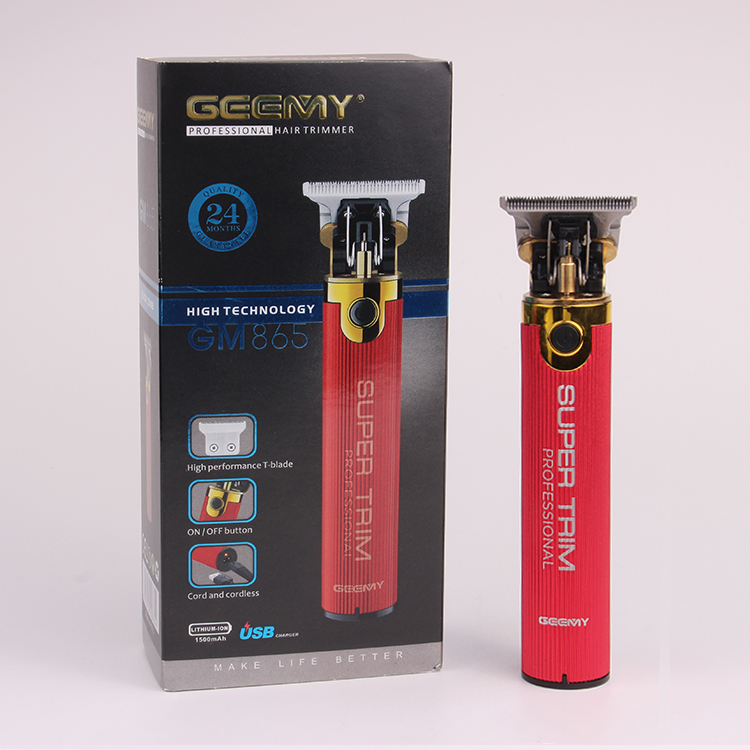 GEEMY865 electric hair clipper engraving T0 knife head electric hair trimmer cross-border e-commerce new haircutter GEEMY865 electric hair clipper engraving T0 knife head electric hair trimmer cross-border e-commerce new haircutter