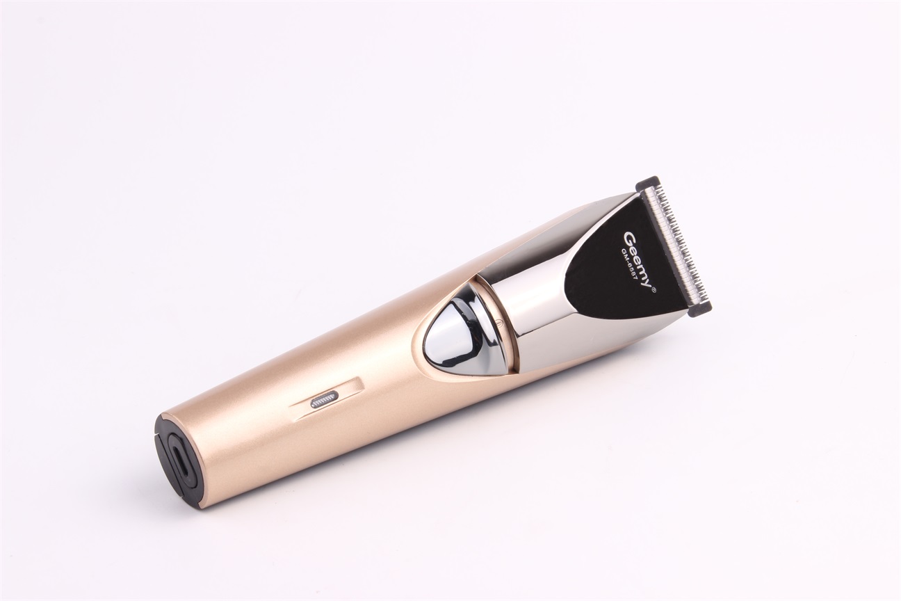 Geemy6587 adult electric hair clipper razor high power noiseless hair trimmer