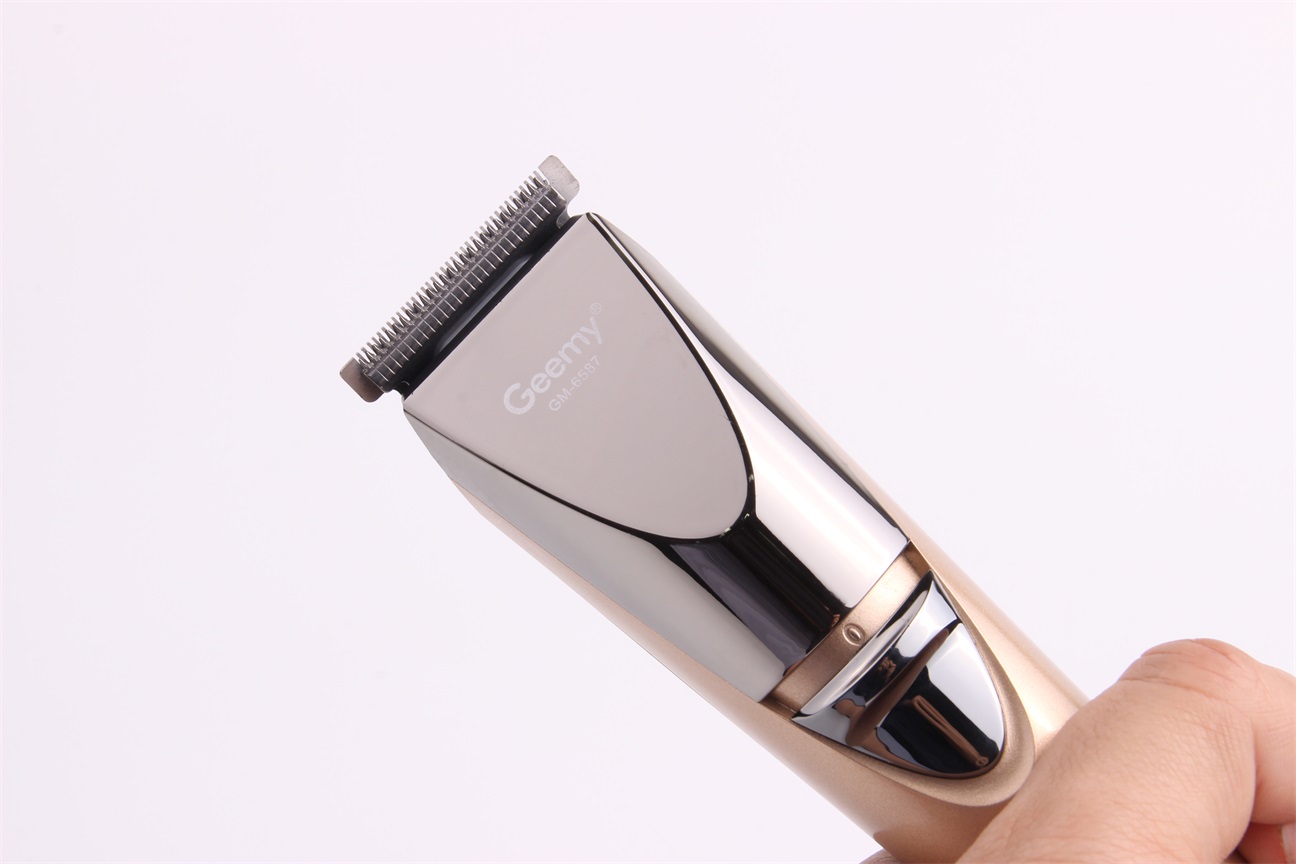 Geemy6587 adult electric hair clipper razor high power noiseless hair trimmer