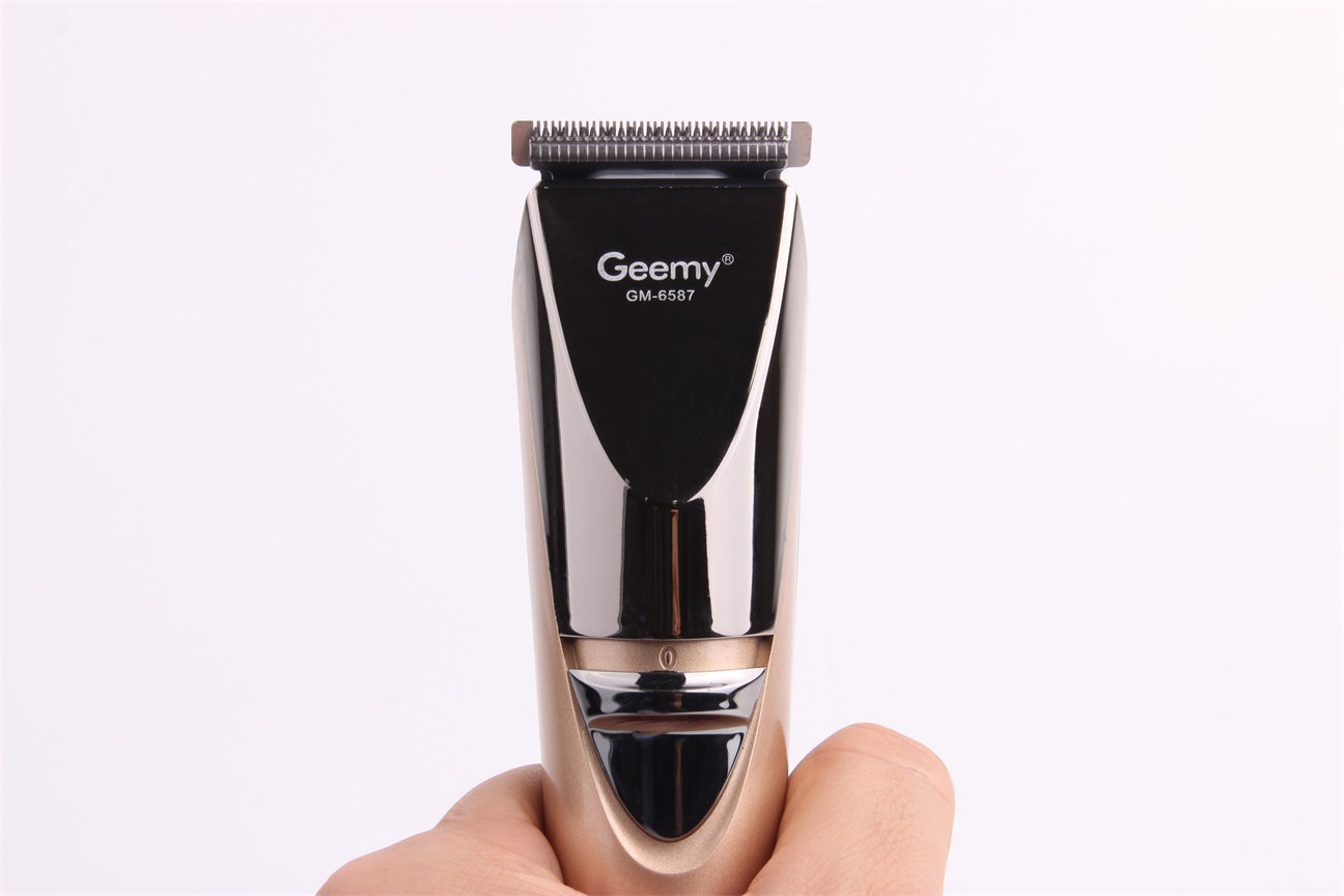 Geemy6587 adult electric hair clipper razor high power noiseless hair trimmer