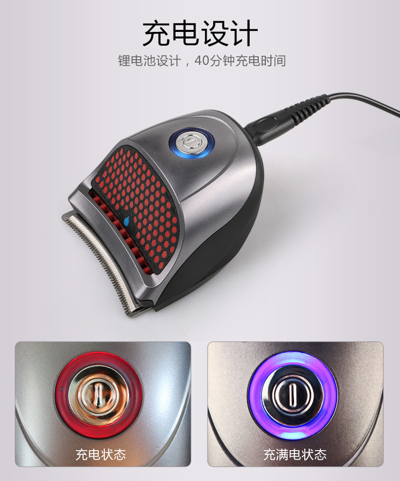 New electric hair clipper HJ2018 lithium battery razor adult and children washing electric clippers wholesale