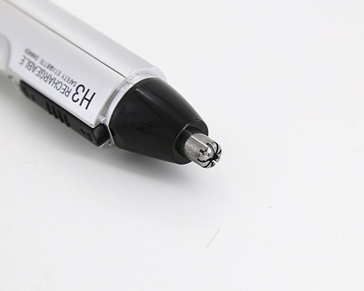 KM-310A water wash head shaving nose hair trimmer wholesale rechargeable electric nose device