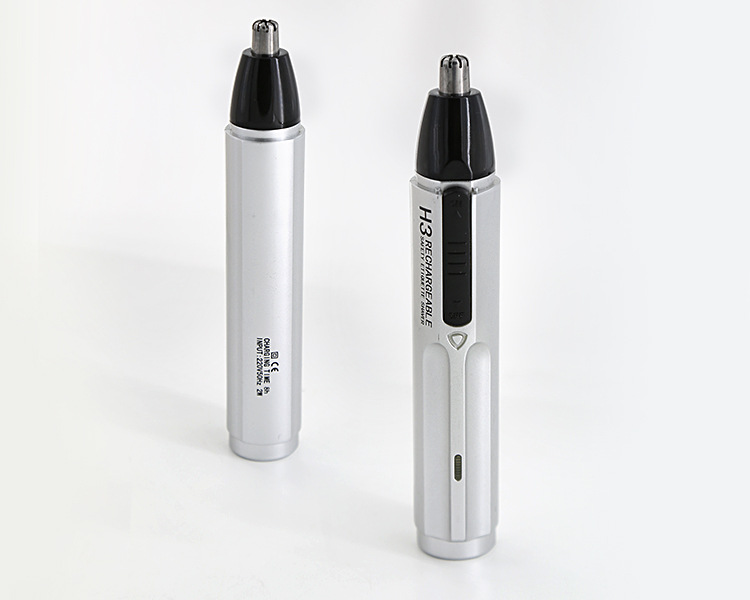 KM-310A water wash head shaving nose hair trimmer wholesale rechargeable electric nose device