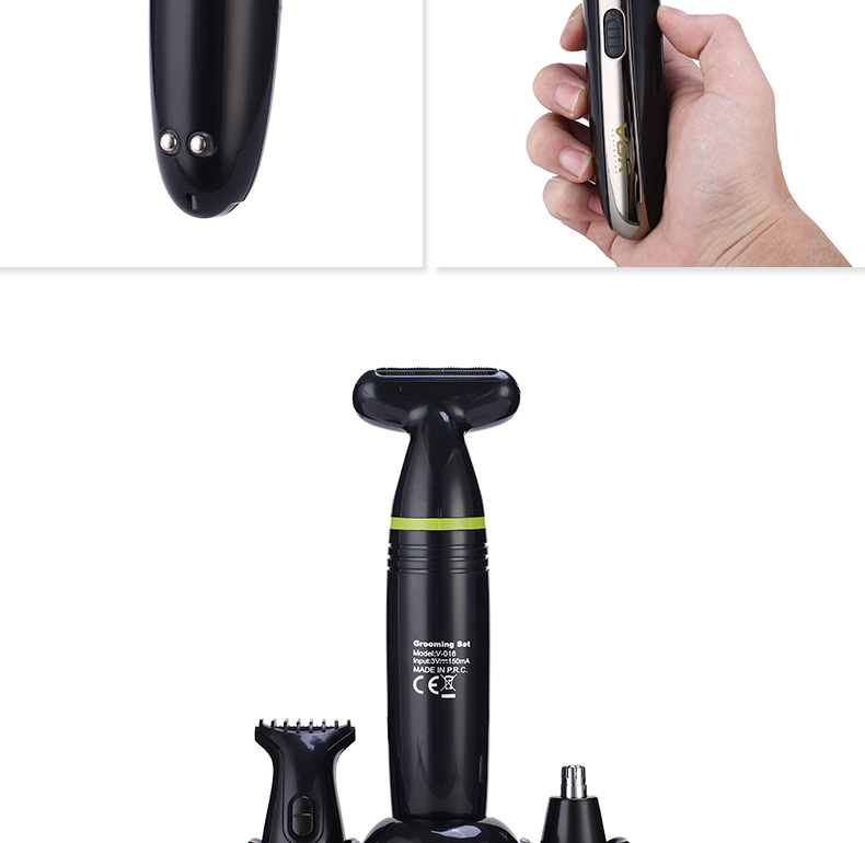 Multifunctional nose hair trimmer VGR016 electric eliptor shaver cross-border e-commerce product