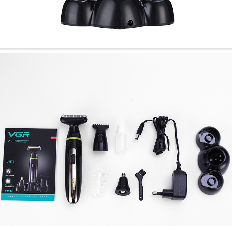 Multifunctional nose hair trimmer VGR016 electric eliptor shaver cross-border e-commerce product