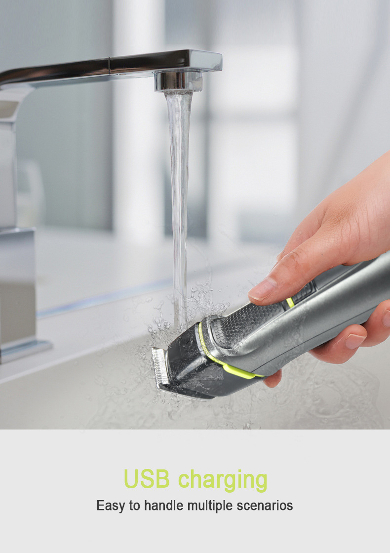 DSP DSP Five-in-One Multifunctional Household Hair Clipper Suit Electric Shaver Nose Hair Trimmer Electric Clipper