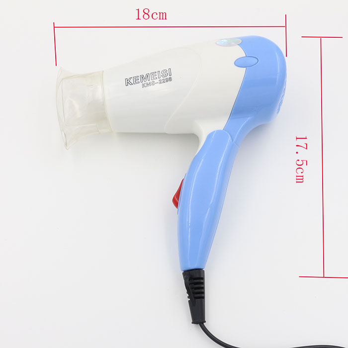 Fashion electric hair drier Kemeisi folding  hair drier 2298 Cold, hot air 