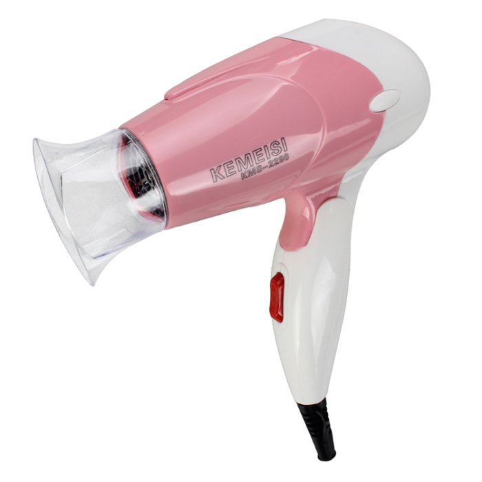 Fashion electric hair drier Kemeisi folding  hair drier 2298 Cold, hot air 