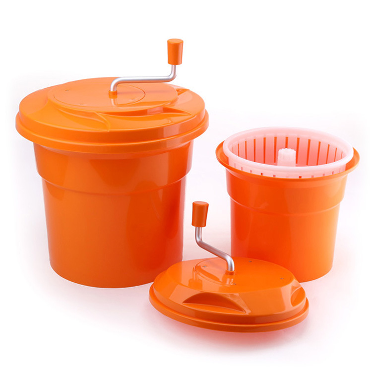 JD Salad Dehydrator Vegetable and Fruit Dehydrator Vegetable Laundry-Drier Manual Laundry-Drier Salad Spinner