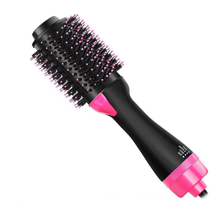 WarmAir Comb TwoinOne Negative Ion Hair Curler Hairdressing Straight Hair Comb Electric Hair Drier Comb DualUse