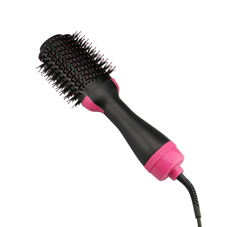 Hot Hot Air Comb 2in1 Multifunctional Anion Wind Comb Hair Curler Straight Hair Roll Brush Electric Hair Drier Comb