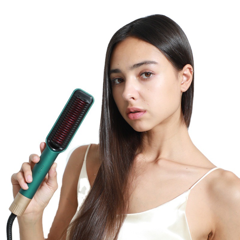 Dual-Use Curly Hair Exclusive for Cross-Border Straight Comb Ceramic Electric Negative Ion Hair Drier