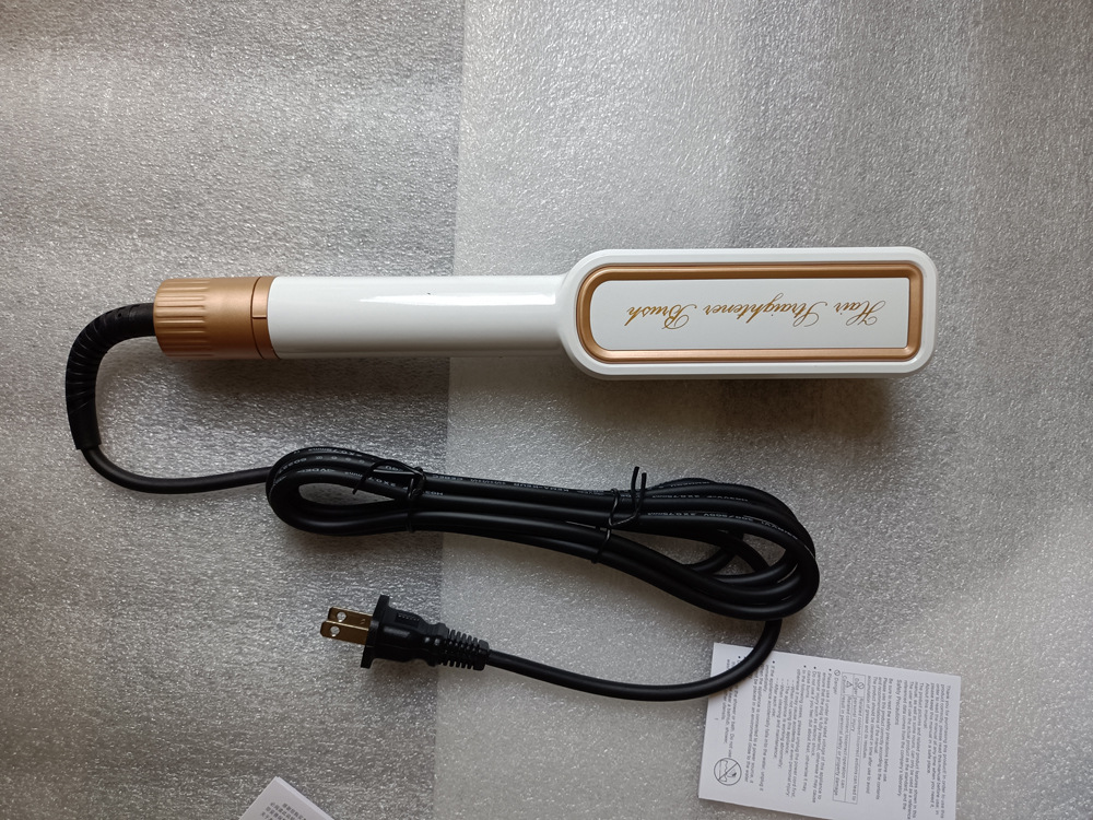 Dual-Use Curly Hair Exclusive for Cross-Border Straight Comb Ceramic Electric Negative Ion Hair Drier
