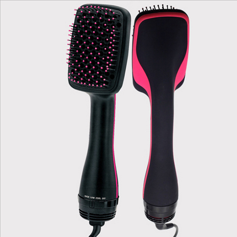 Hairdressing Electric Hair Drier Comb Two-in-One Hair Dryer Wet and Dry Negative Ion Head Shape Blowing