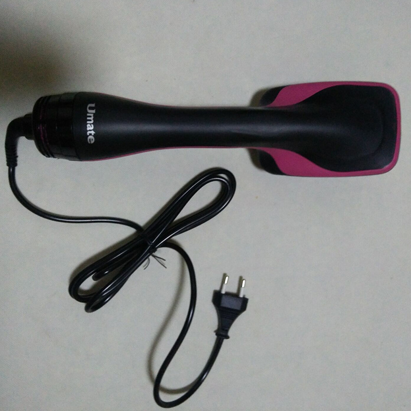 Hairdressing Electric Hair Drier Comb Two-in-One Hair Dryer Wet and Dry Negative Ion Head Shape Blowing