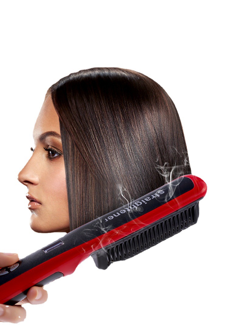 Straight Comb Hair Straightener Hairdressing Ceramic Hair Straightener Splint Hair Curler and Hair Drier
