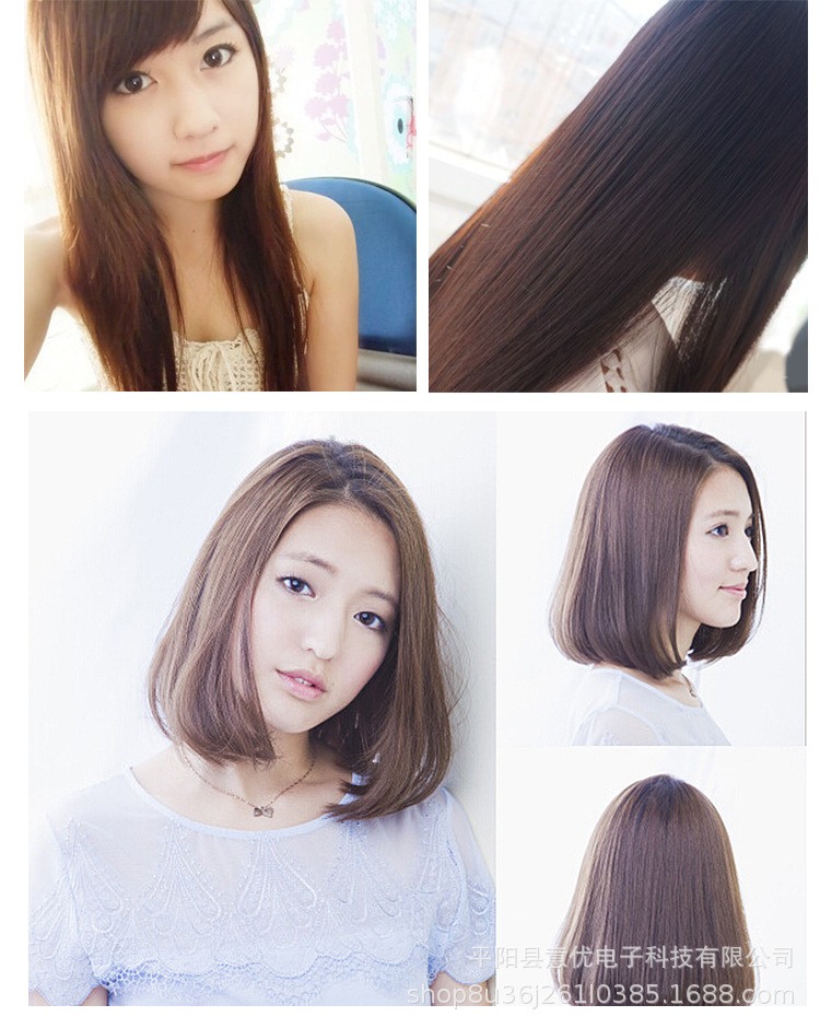 Straight Comb Hair Straightener Hairdressing Ceramic Hair Straightener Splint Hair Curler and Hair Drier