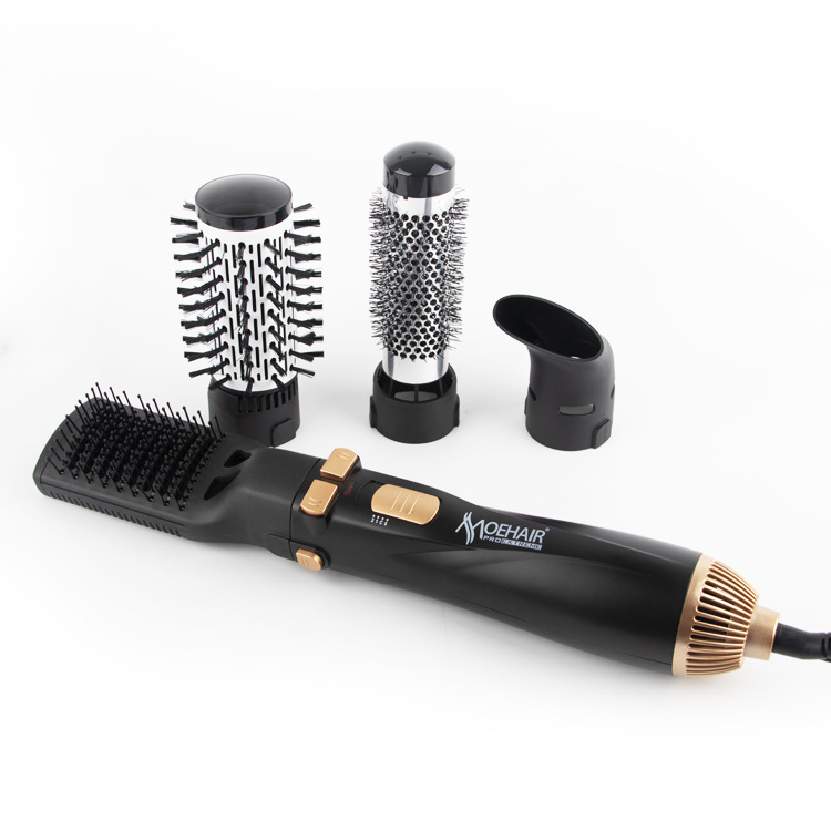 Dry Automatic Rotating Modeling Electric Hair Drier Comb Blowing Combs Ceramic MultiFunctional FourinOne Blowing Combs