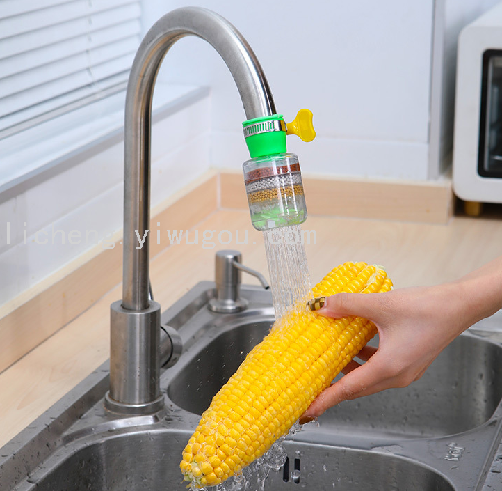 Faucet Filter Household Kitchen Tap Water Purification Splash-Proof Shower Universal Water-Saving Water Filter