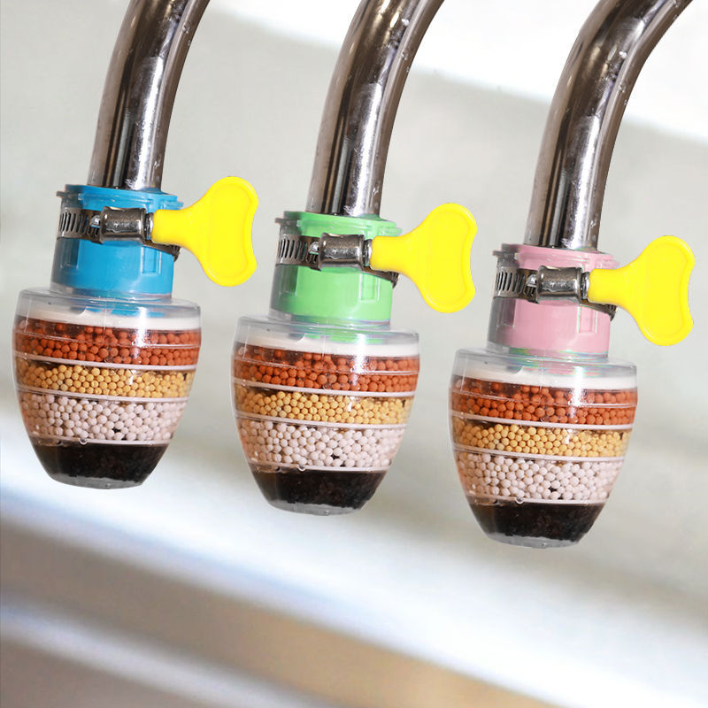 Multi-Layer Faucet Filter Household Kitchen Tap Water Purification Splash-Proof Shower Faucet Water-Saving Water Filter Multi-Layer Faucet Filter Household Kitchen Tap Water Purification Splash-Proof Shower Faucet Water-Saving Water Filter