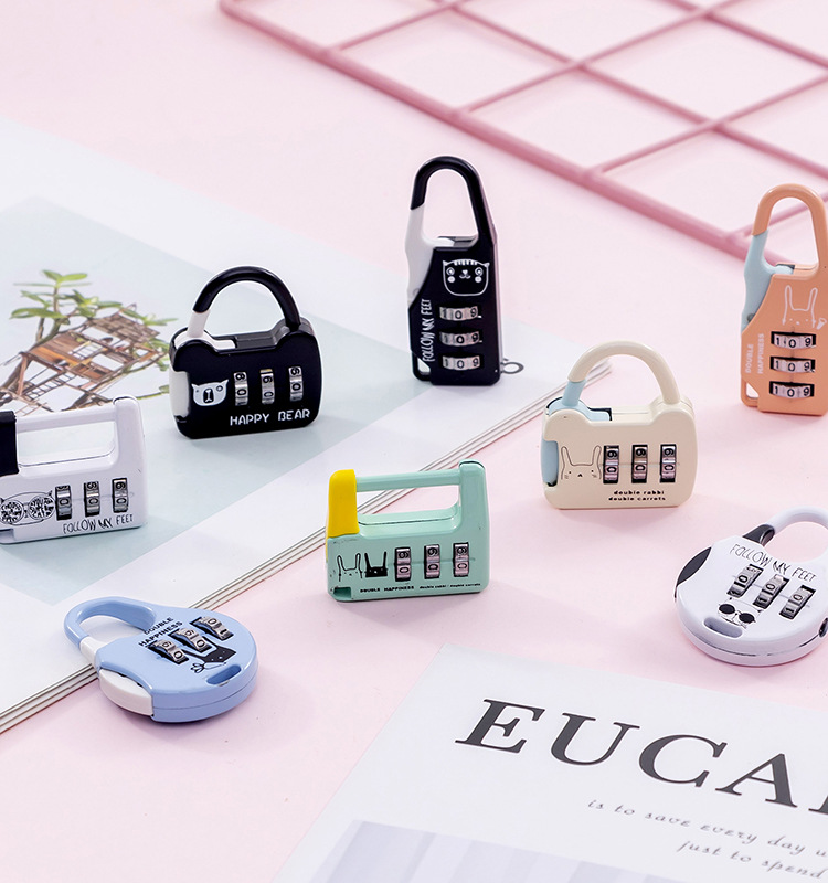 Creative Exchange Wholesale Factory Wholesale Gym Password Lock Luggage Lock Student Mini Lock Dormitory Padlock