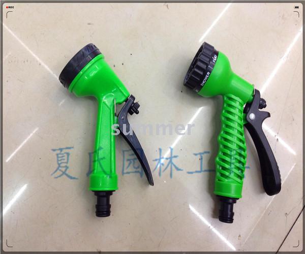 Garden multi-function water gun, Garden water pipe joint, plastic water gun quick joint, zinc alloy