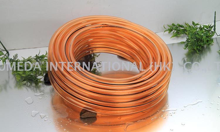 Transparent PVC water pipe PVC hose PVC transparent water pipe soft single pipe volume is large and excellent
