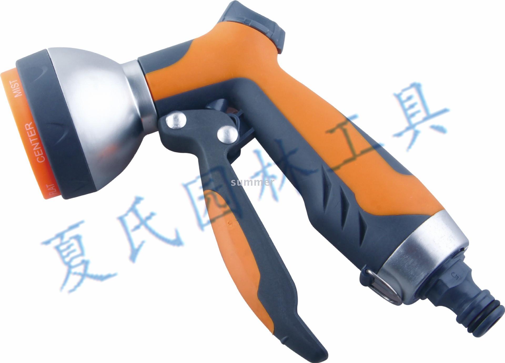 Garden water gun zinc alloy metal water gun set garden joint water pipe sprinkler garden tool