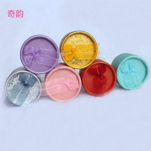 Factory Direct Sales Rose Bow round Box Ring Box Jewelry Box Creative Jewelry Box Customized Factory Direct Sales Rose Bow round Box Ring Box Jewelry Box Creative Jewelry Box Customized