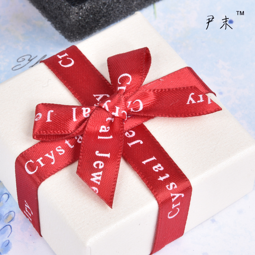 Factory Ring Box Stud Earrings Box Jewelry Box Red Bowknot Cover Carton Simple Packaging Customized Wholesale Factory Ring Box Stud Earrings Box Jewelry Box Red Bowknot Cover Carton Simple Packaging Customized Wholesale
