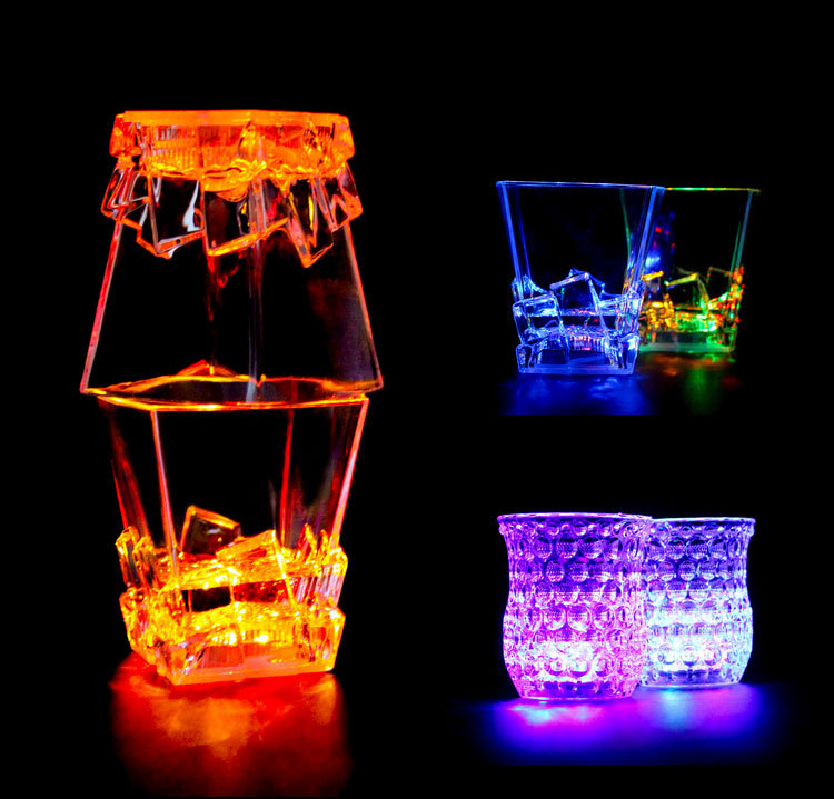 Colorful Induction Luminous Cup Colorful Flash Beer Drink Cup Bar KTV Luminous Cup Colorful Induction Luminous Cup Colorful Flash Beer Drink Cup Bar KTV Luminous Cup